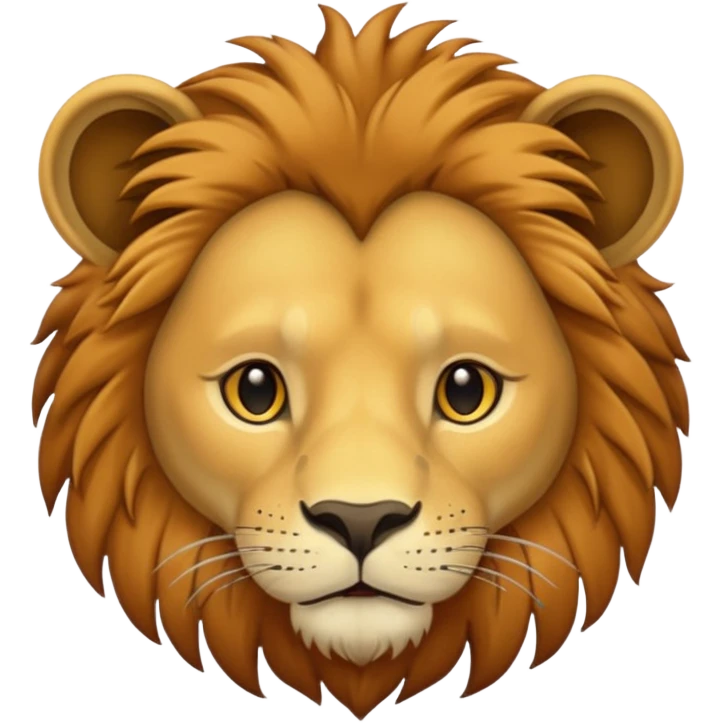 León desnutrido emoji