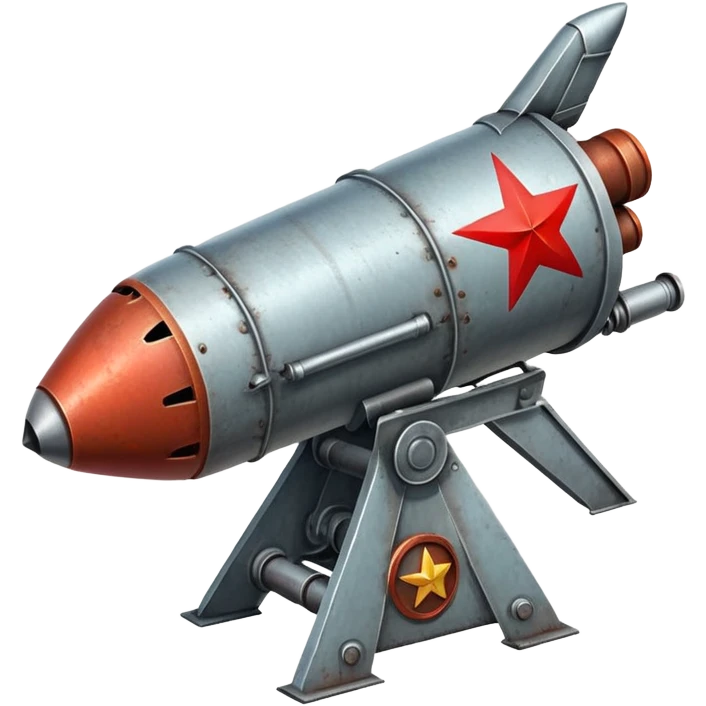 Soviet rocket launcher emoji