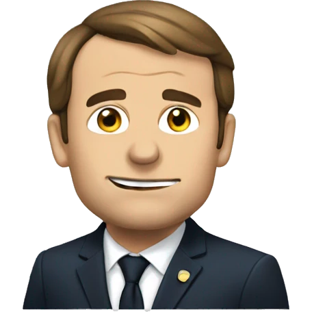 Macron qui fume emoji