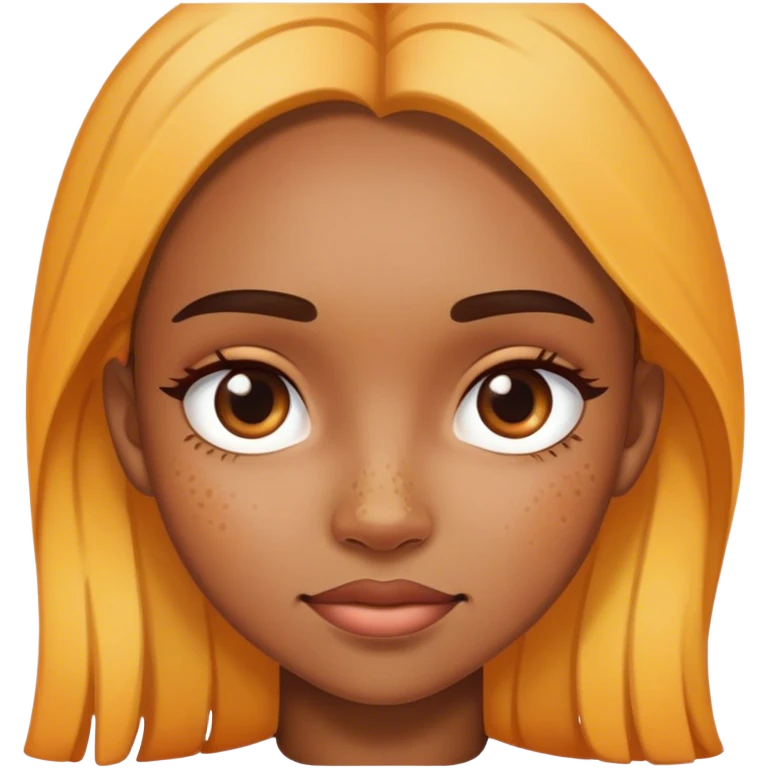 Hyperpigmentation girl emoji