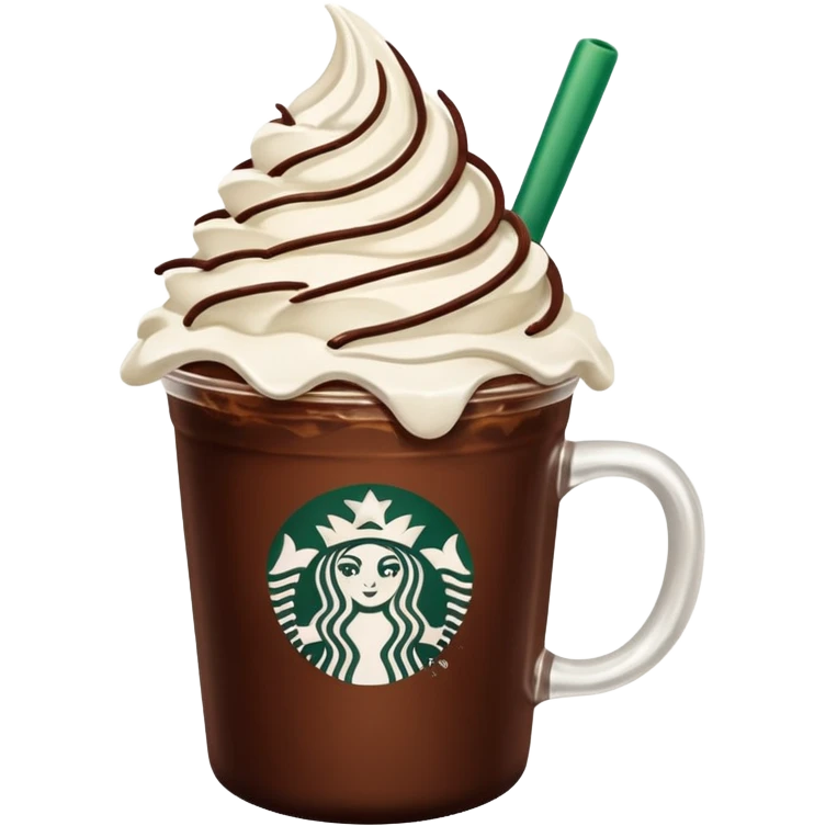 chocoalte starbucks emoji