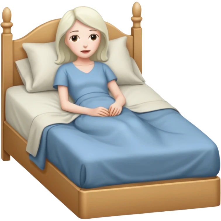 very sick woman emoji