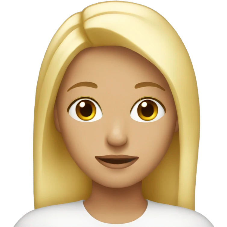 Blonde emoji