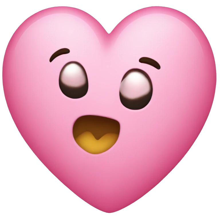 corazón rosa claro emoji