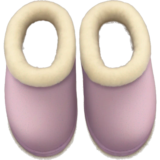 ugg slippers emoji