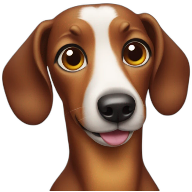 Scientific sausage dog emoji