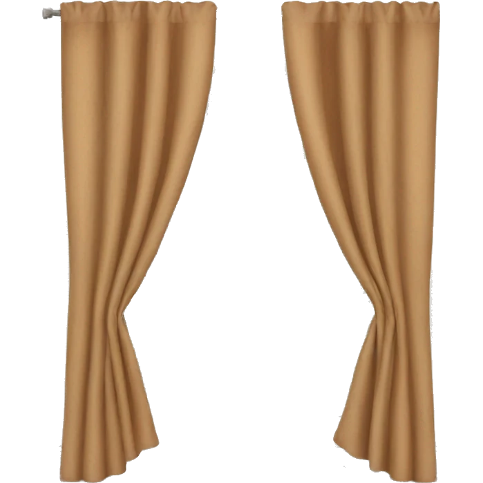 ginger curtains  emoji