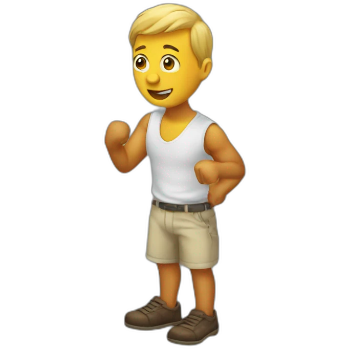Knee slapper emoji