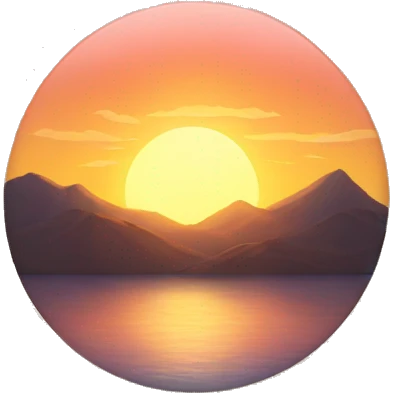 Sunrise  emoji