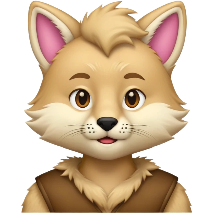 Gay furry man emoji