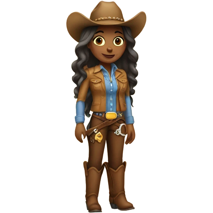Cowgirl emoji