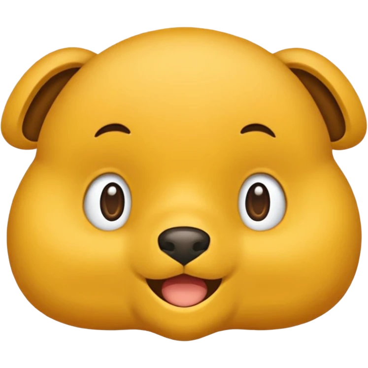 Медведь с шишкой emoji