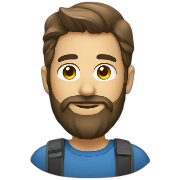 Js-programmer-with-beard emoji