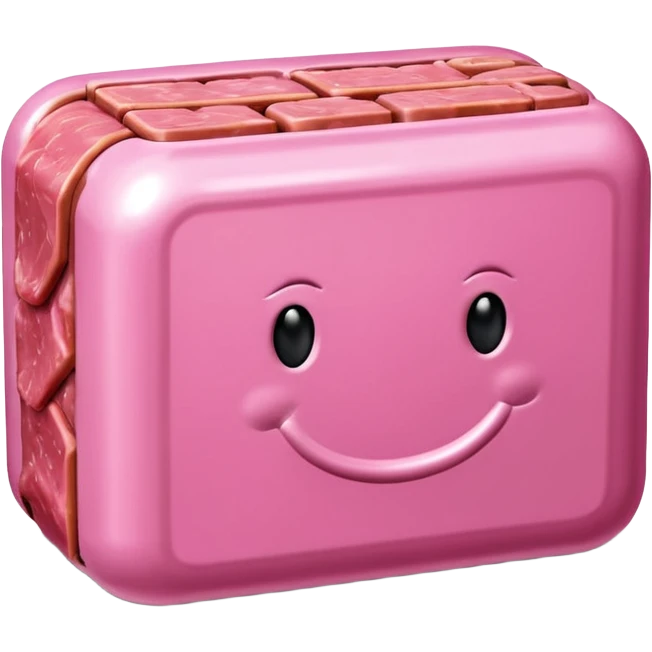  SPAM meat jeff koons style sculpture art landscape  emoji