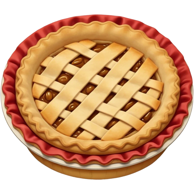 beige pie  emoji