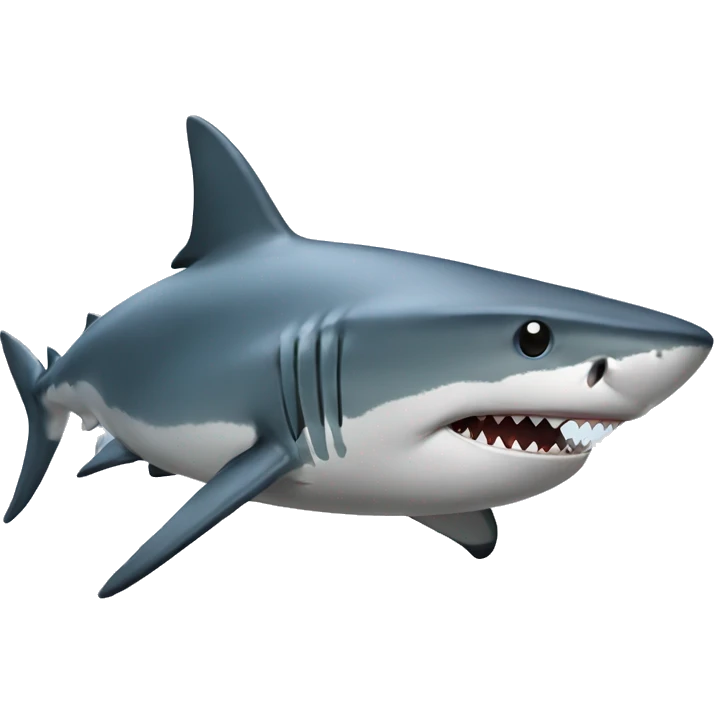 shark with topha emoji