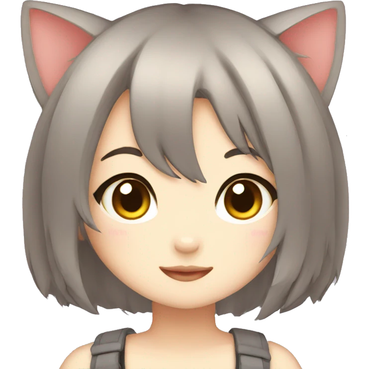 Neko girl emoji