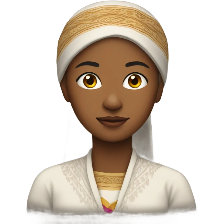 covered woman  emoji