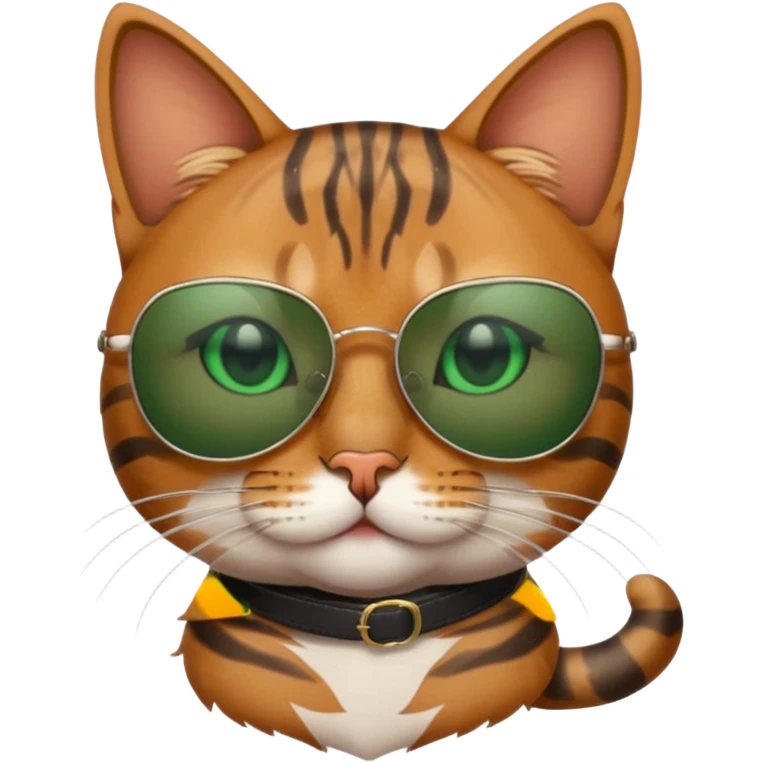 Cat wearing sunglasses emoji