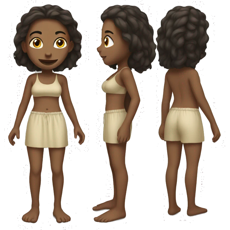 women with bare feet emoji
