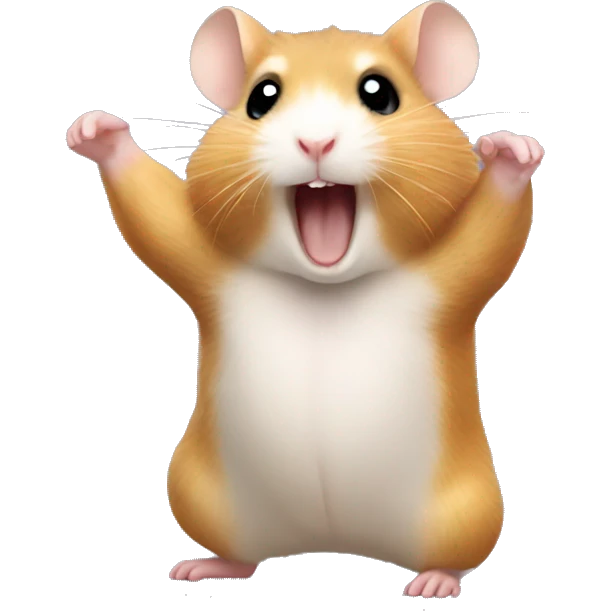 Hamster dancing emoji