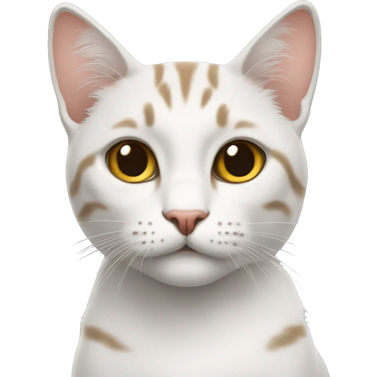 Кот с чблоком emoji