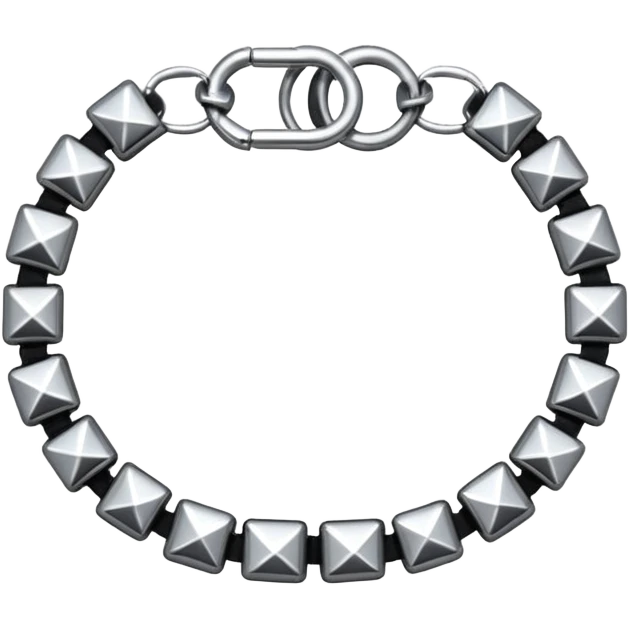 Studded bracelet emoji