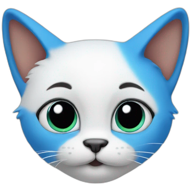 Smurf cat emoji