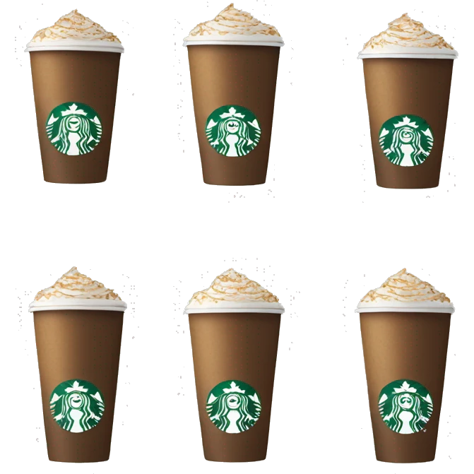 Starbucks coffee emoji