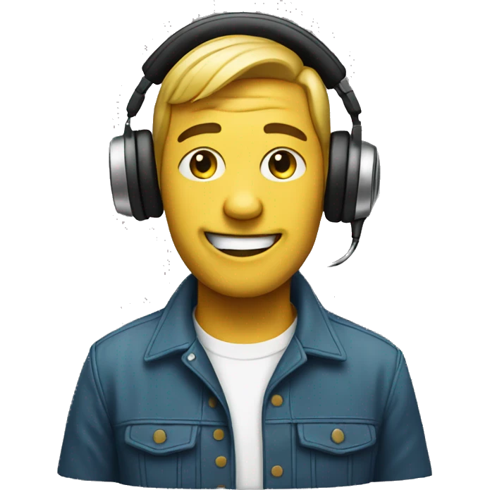 disc jockey emoji