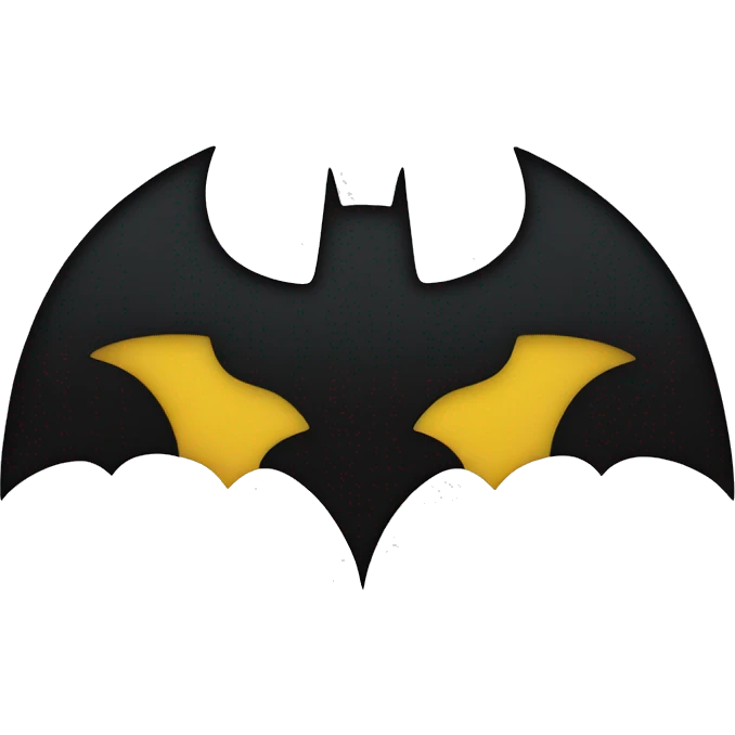 batman logo emoji
