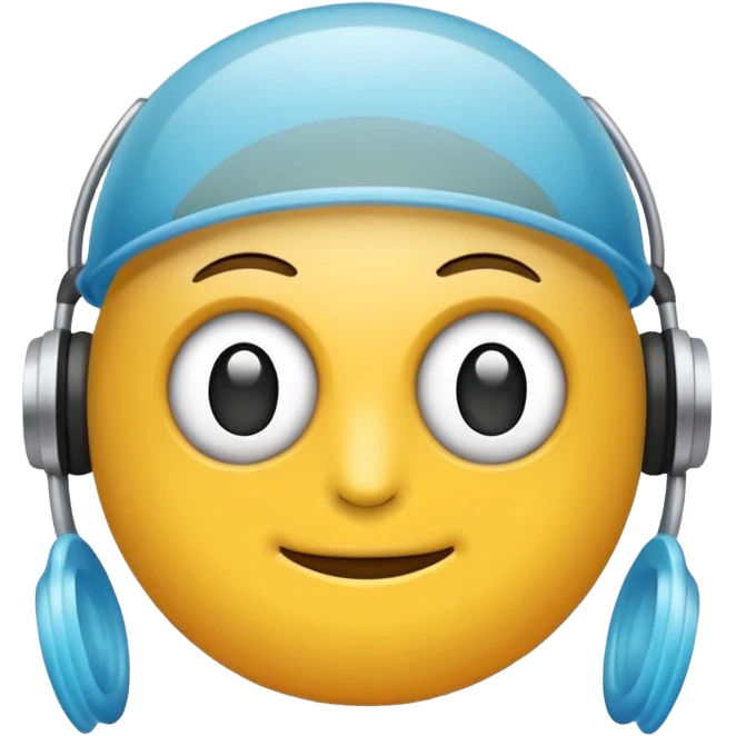 Beyaz kulaklık  emoji
