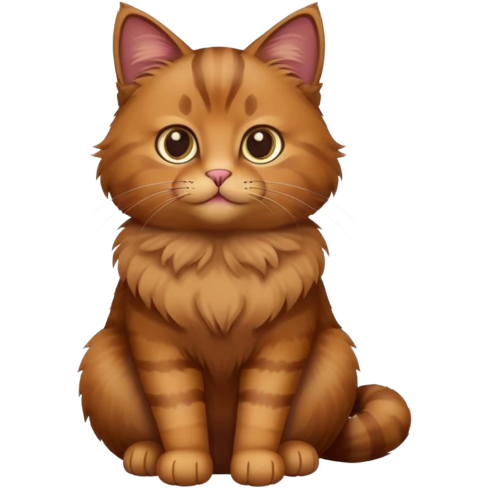 brown cat emoji