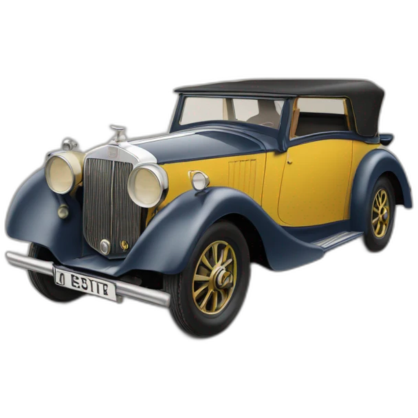 Voiture Talbot resente emoji