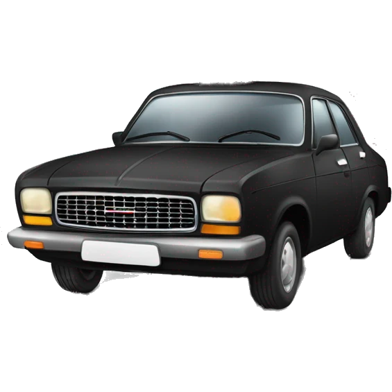 voiture qui fume noir  emoji