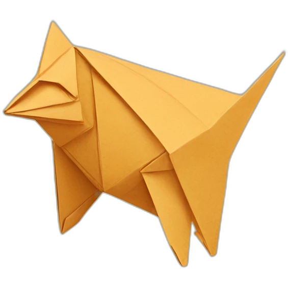 Origami emoji