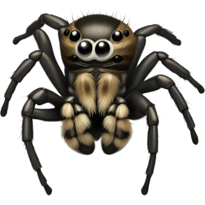 Jumping spider emoji