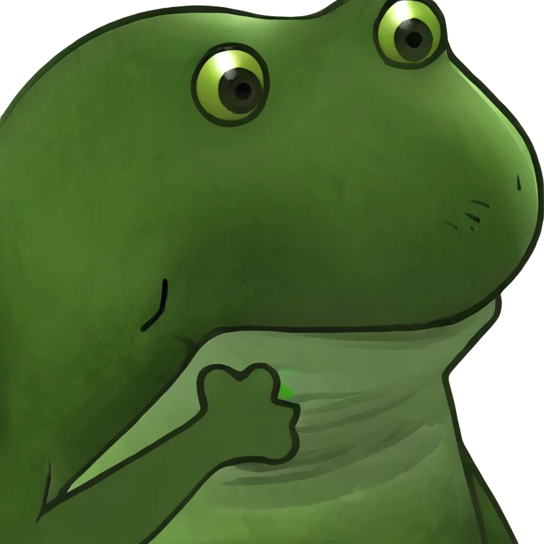 married frogs, frog couple emoji