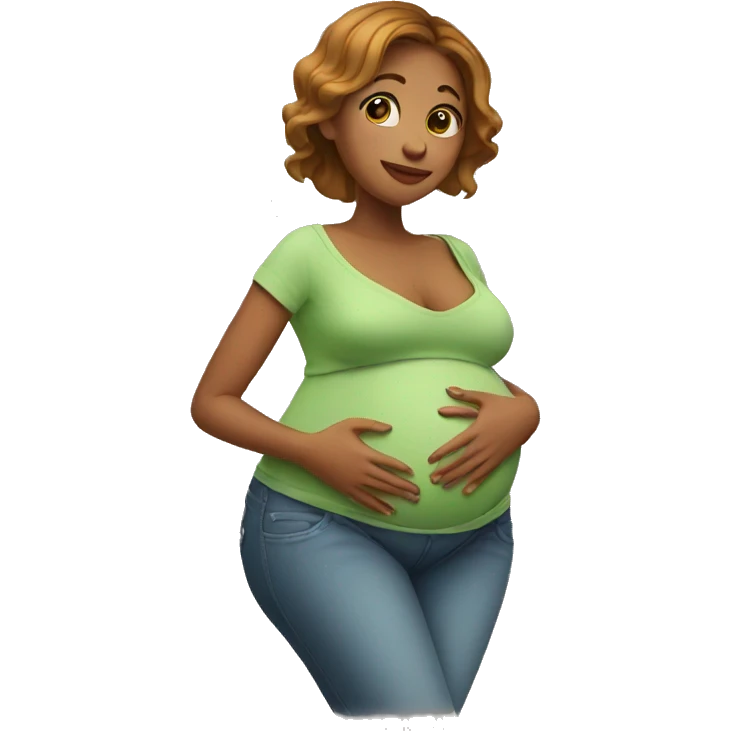 pregnant emoji