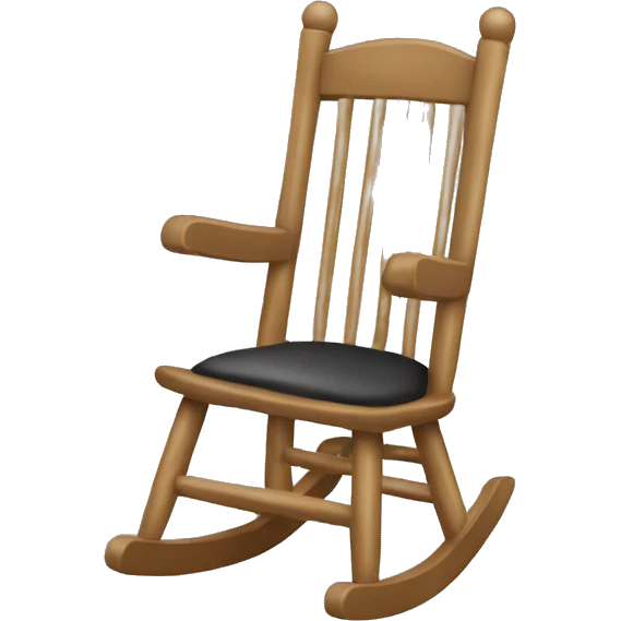 a rock seat a rocker emoji
