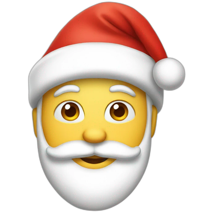 santa claus hat emoji