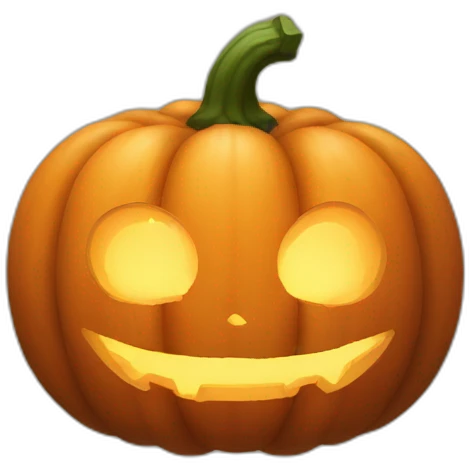 pumpkin app icon no background emoji