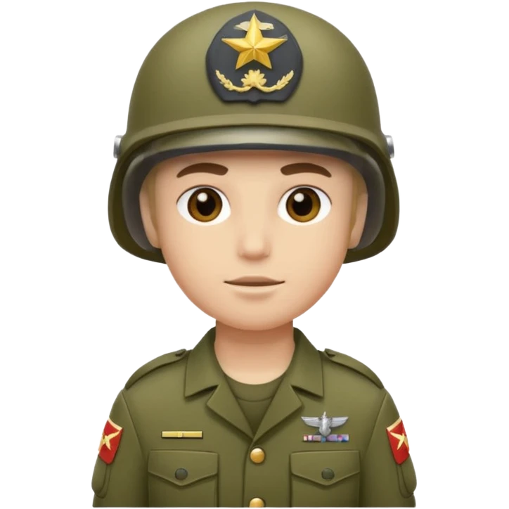 Silahlı asker emoji