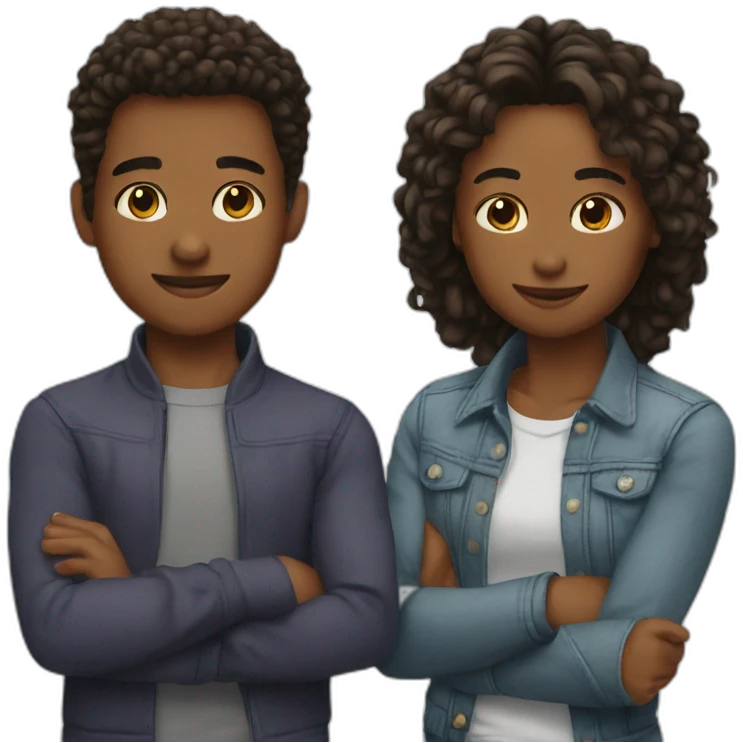 Strong friendship emoji