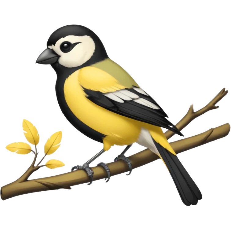 Parus major emoji