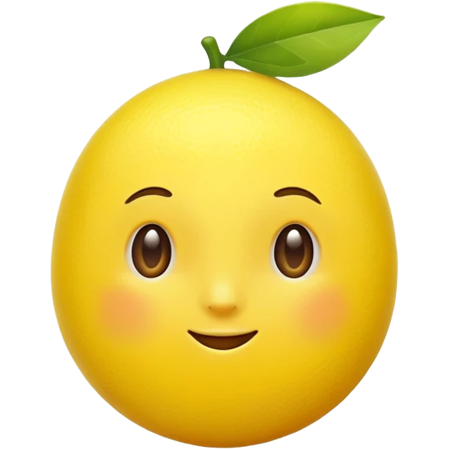 lemon emoji