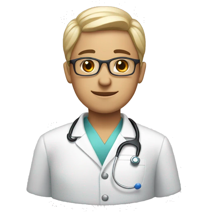 AI doctor that is gender neutral and friendly  emoji