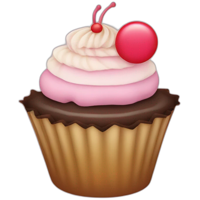 Cupcake asiatique emoji