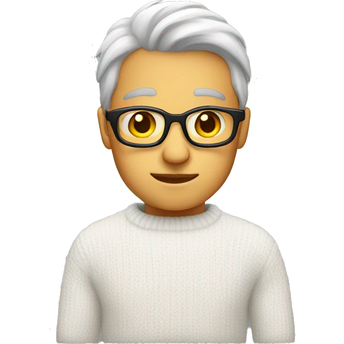 white sweater emoji