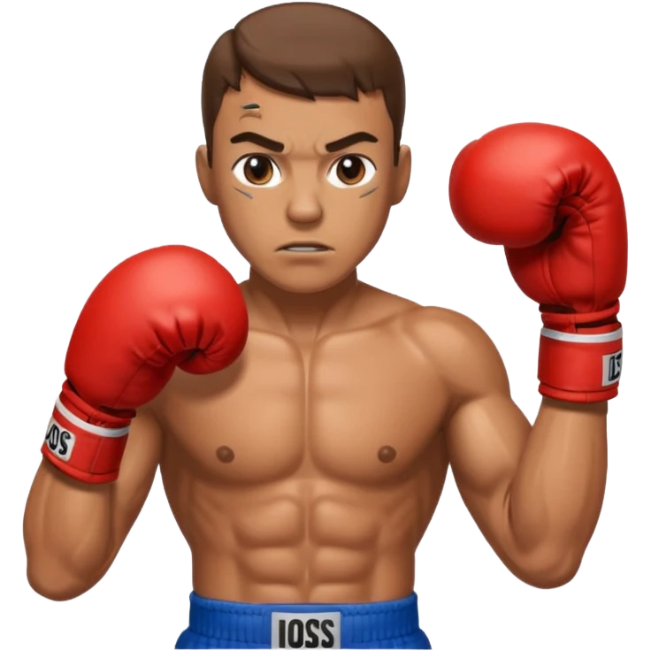 Boxer good emoji